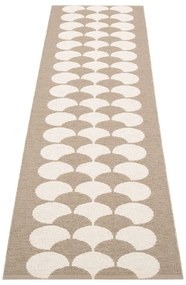 Passatoia da interno/esterno beige/color crema 70x250 cm Poppy Potato – Pappelina
