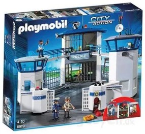 Playset City Action Police Station with Prison Playmobil 6919
