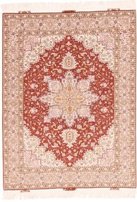 Tabriz Tappeto persiano 200x160 Beige (Iran) Annodato A Mano