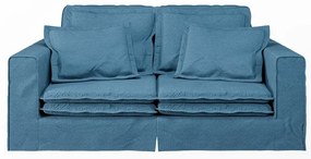 Divano blu 196 cm Nora – Ropez