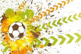 Carta da parati – Pallone da Calcio per Teenager