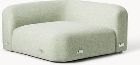 Modulo angolare curvo in bouclé Wolke