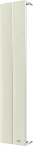 Termoarredo bagno DE'LONGHI 185.2x36.2 cm interasse 1800 mm bianco serie Palace