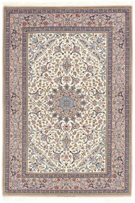 Isfahan Tappeto 210x130 (Iran) Annodato A Mano