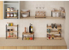 Organizer per spezie in legno York – Metaltex