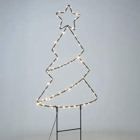Brilagi - Decorazione natalizia da esterno a LED LED/3xAA IP44 68x29 cm albero
