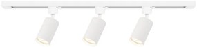 Faretto per sistema a binario TIGER 3xGU10/10W/230V bianco