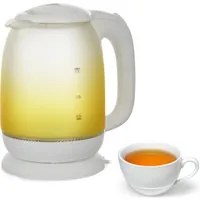 Bollitore elettrico 1,7 L 2200 W vetro giallo