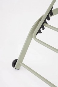 Sdraio da giardino grigio tortora in metallo regolabile Taylor – Bizzotto