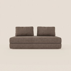 Rift divano letto matrimoniale 2 posti e 3 posti con schienali mobili - materasso alto 22 cm e memory foam in T31