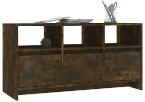 Mobile porta tv rovere fumo 102x37,5x52,5 cm in truciolato