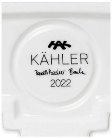 Portacandele in ceramica per tea light Urbania Lighthouse City - Kähler Design