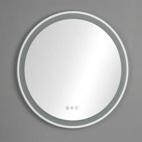 Brilagi - Specchio LED RGBW dimmerabile riscaldato con retroilluminazione AVA PRO LED/18W/230V Ø 60 cm IP44