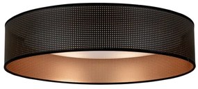 Duolla - Plafoniera LED ROLLER LED/24W/230V diametro 45 cm nero/rame