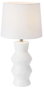 Markslöjd 108448 - Lampada da tavolo SIENNA 1xE27/40W/230V bianco
