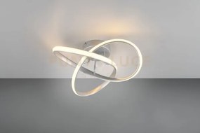 Meo plafoniera led 15w 1800lm, 3000k circolare alluminio d. 40cm