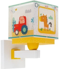 Dalber 63409 - Applique per bambini MY FARM 1xE27/15W/230V