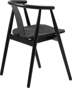 Sedia da pranzo nera Relate - Unique Furniture