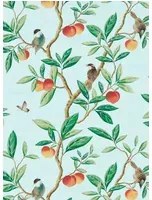 Harlequin Carta da parati Ella - Fig Leaf/ Nectarine