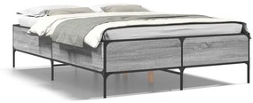 Giroletto Grigio Sonoma 120x200 Cm İn Legno Multistrato Metallo /