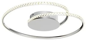 Lindby - Joline LED Plafoniera Ø45 Chrome/Clear Lindby