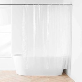 Tenda per doccia 180x200 cm Cube – douceur d'intérieur