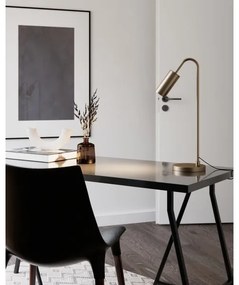 ByRydens 4002580-6503 - Lampada da tavolo CURVE 1xGU10/7W/230V dorata