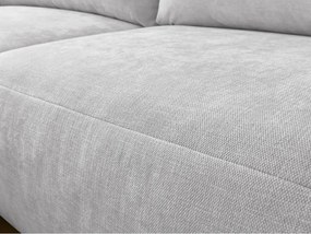 Divano angolare in grigio chiaro Aden – Bobochic Paris