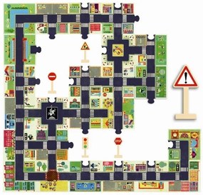 Puzzle - trasporto su strada - 24 pezzi