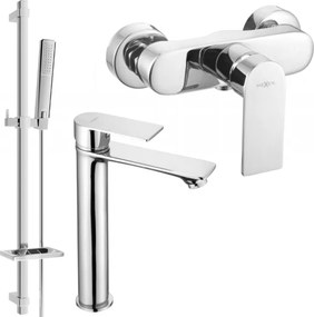 Mexen Royo DQ72 set doccia, cromo - 72214DQ72-00