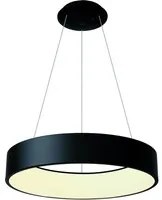 SCULPTORIS 800 Lampada sospensione LED 60W CCT pendente cerchio lampadario moderno luce soggiorno negozio 230V 80cm NERO