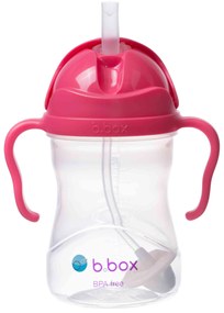 Tazza con cannuccia – lampone 240 ml