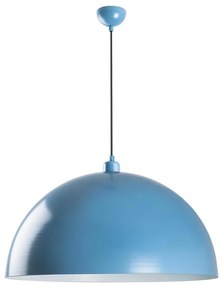 Lampadario a sospensione con filo KURE 1xE27/40W/230V blu