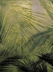 Coordonne Carta da parati panoramica Palms Metallics - Silver
