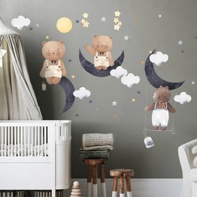 Decorazione da parete - Orso e nuvole | Inspio