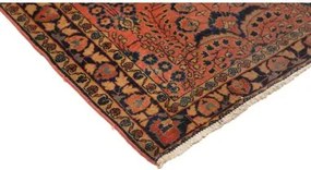 Antik Stilizzato Terracotta Blu Scuro Corsia 74x190 Cm