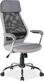 Sedia da ufficio Q-336 grigia – 65x50x117 cm