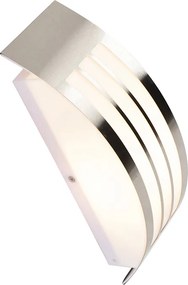 Lampada da parete moderna acciaio inox IP44 - Sapphire Deluxe