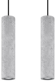 Lampadario a sospensione con filo LUVO 2xGU10/40W/230V