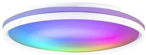Plafoniera LED MINNY Ø 49 cm bianco IP20 luce cct e rgb, 3600 lumen