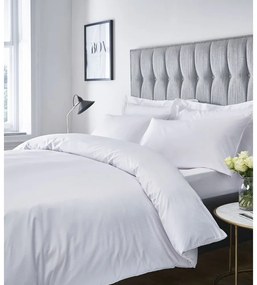 Lenzuolo teso bianco 90x190 cm Satin Stripe - Catherine Lansfield