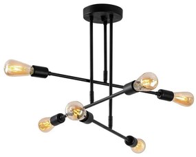 Lampadario su palo FLOWER 6xE27/40W/230V