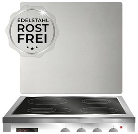 Coperchio in acciaio inox Argento, 50 x 56 cm - Maximex