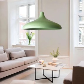 Lampadario a sospensione VULCANO 1xE27/40W/230V verde