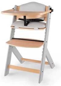 KIDERKRAFT - Sedia da pranzo per bambini con rivestimento ENOCK grigio