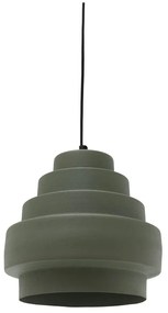 Lampada a sospensione verde ø 25 cm - Antic Line