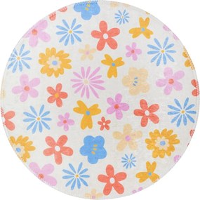 Tappeto per bambini lavabile ø120 cm Joyfull Garden – Vitaus