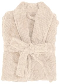 Accappatoio avorio in micropile S/M Pippa – Tiseco Home Studio