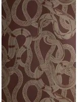 Studio Lisa Bengtsson Carta da parati Snake Peak - red