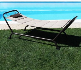LUCIA - amaca da giardino con struttura in acciaio